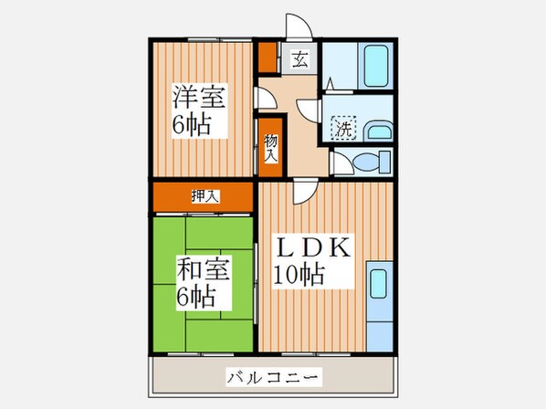 サンシャインヴィラⅡの物件間取画像